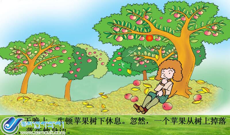隆子县加玉乡小学三年级上学期汉语文《苹果落地》 课件 (3).jpg