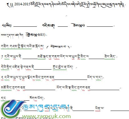 小学四年级第二学期综合期中考试试卷