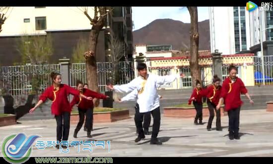 昌都市非遗民族舞蹈进校园广播体操